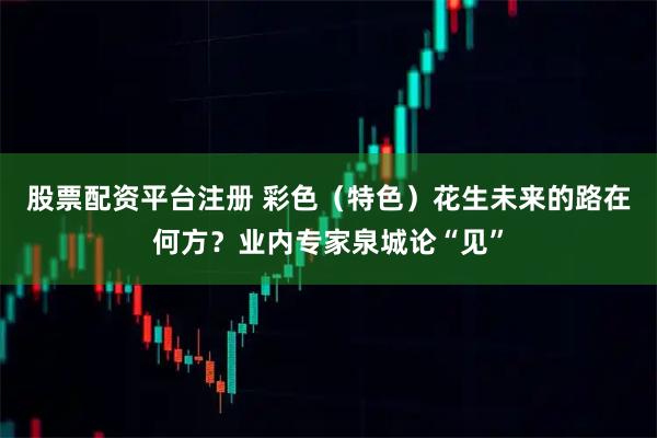 股票配资平台注册 彩色（特色）花生未来的路在何方？业内专家泉城论“见”